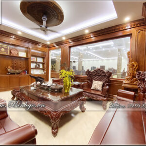 Ghế 7 nan gỗ cao su